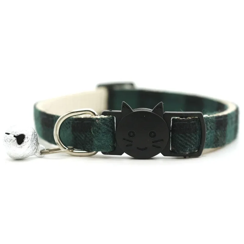Collier ajustable pour chat avec clochette