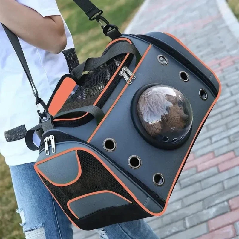 Sac de transport bulle pour chat - Vue panoramique | BubbleCat