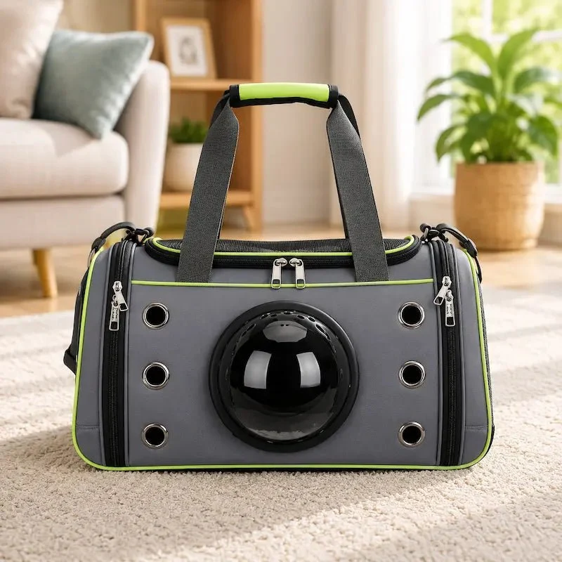 Sac de transport bulle pour chat - Vue panoramique | BubbleCat