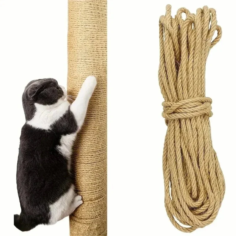 Corde en sisal 10m - Réparez facilement vos griffoirs