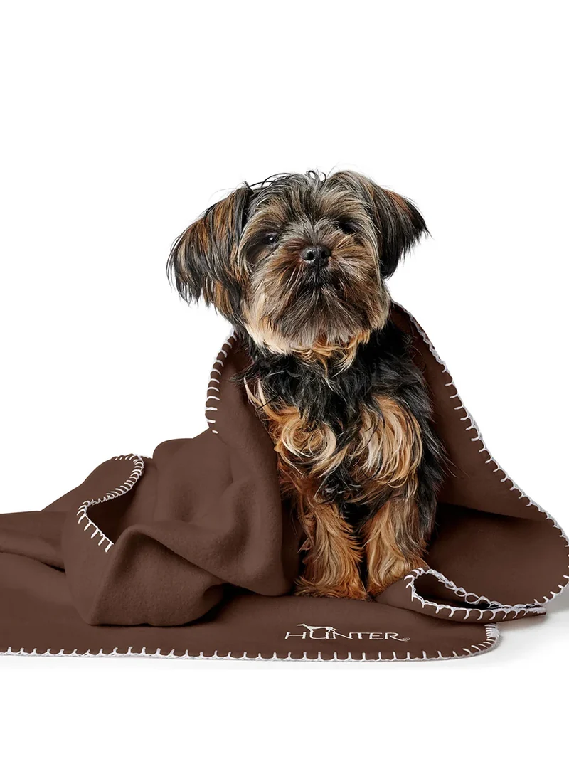 Plaid couverture XL pour chien - Marron - Hunter