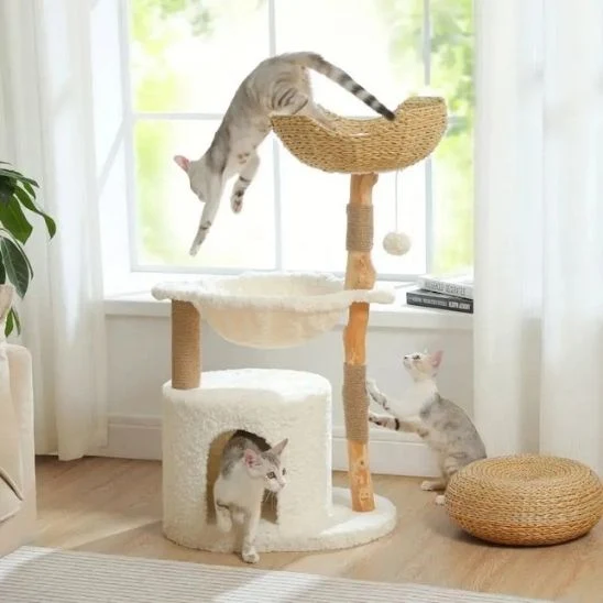 ARBRE A CHAT SCANDINAVE | Design Félin Bois