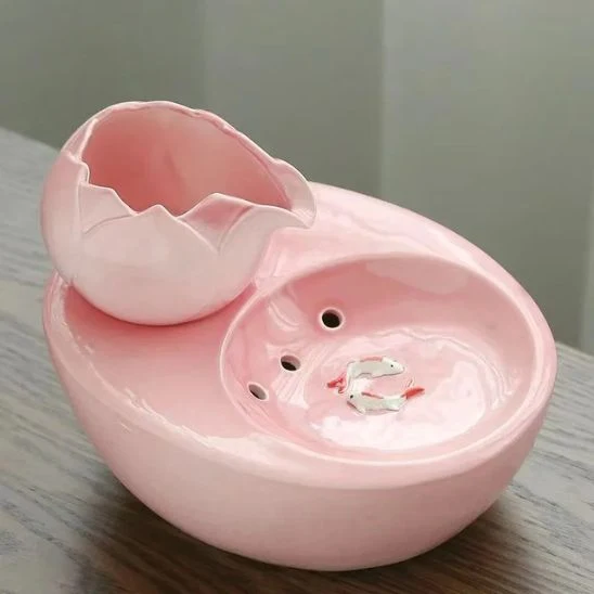 Fontaine à eau chat céramique | Zen Félin