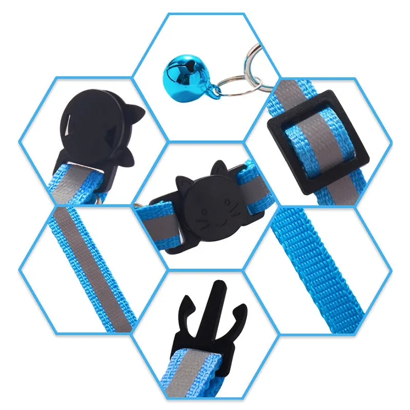 Collier personnalisé avec bande réfléchissante