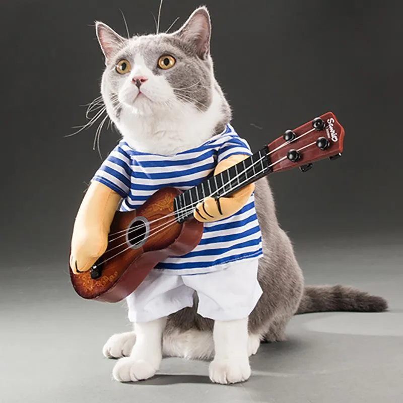 Costume pour chat Guitare