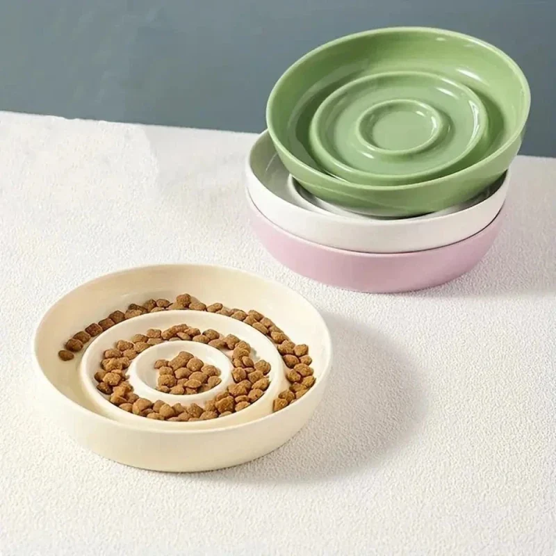Gamelle anti-glouton chaton - Mange doucement | BabySlow