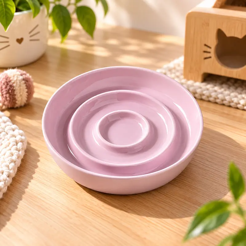 Gamelle anti-glouton chaton - Mange doucement | BabySlow