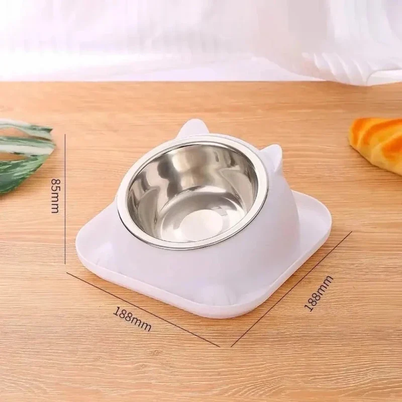 Bol chaton surélevé 15° - Digestion facile | TiltBowl
