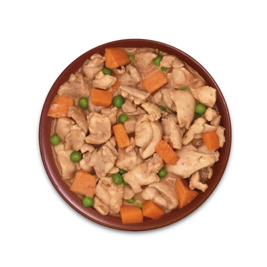 Ragoût poulet pour chiens - cassolettes - Alpha Spirit