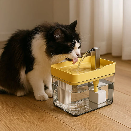 Fontaine eau chat - Mizu