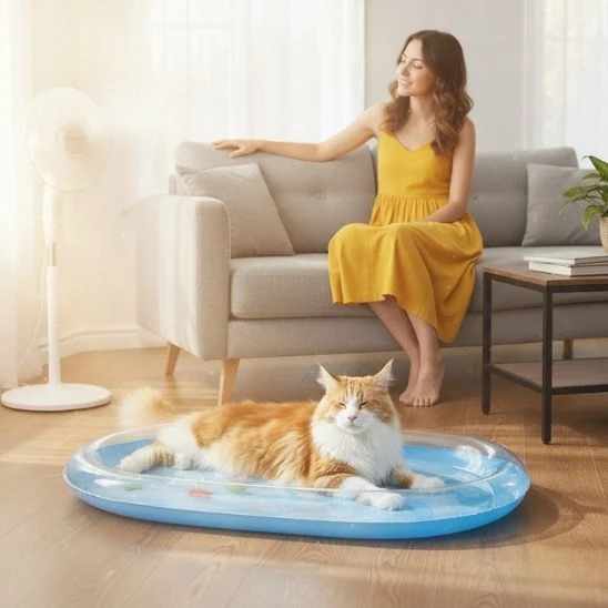 Tapis Fraicheur Chat | AquaCool Pad