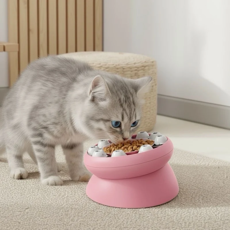 Gamelle anti glouton chat - puzzle ludique - FeliFeast
