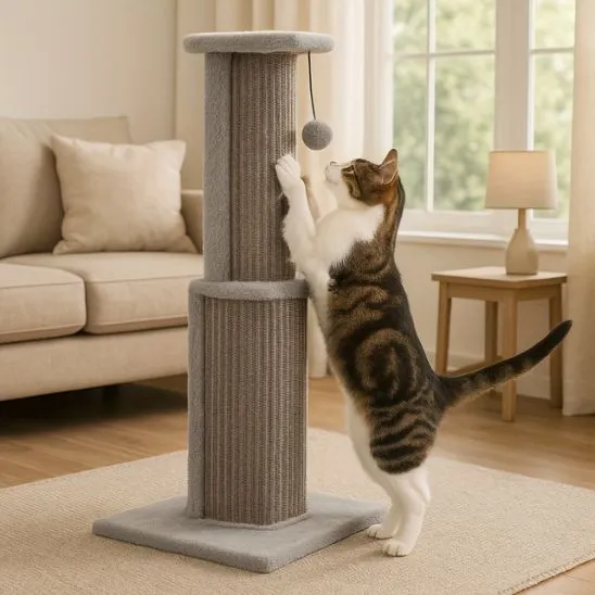 Poteau Griffoir Chat | Griff'Folie