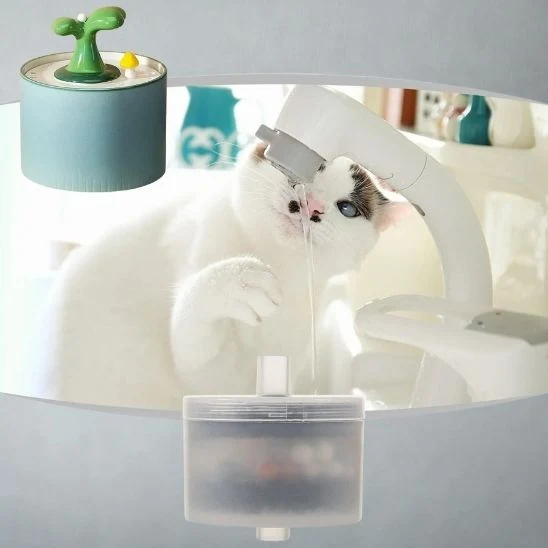 Filtre fontaine chat Céram'Oasis