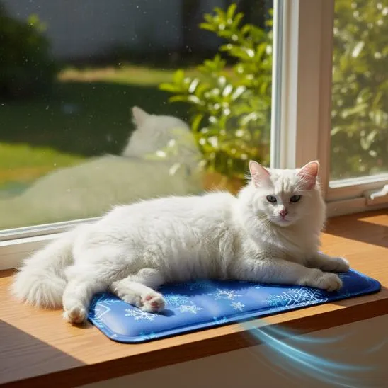 Tapis rafraîchissant pour chat | Cocon Fraîcheur
