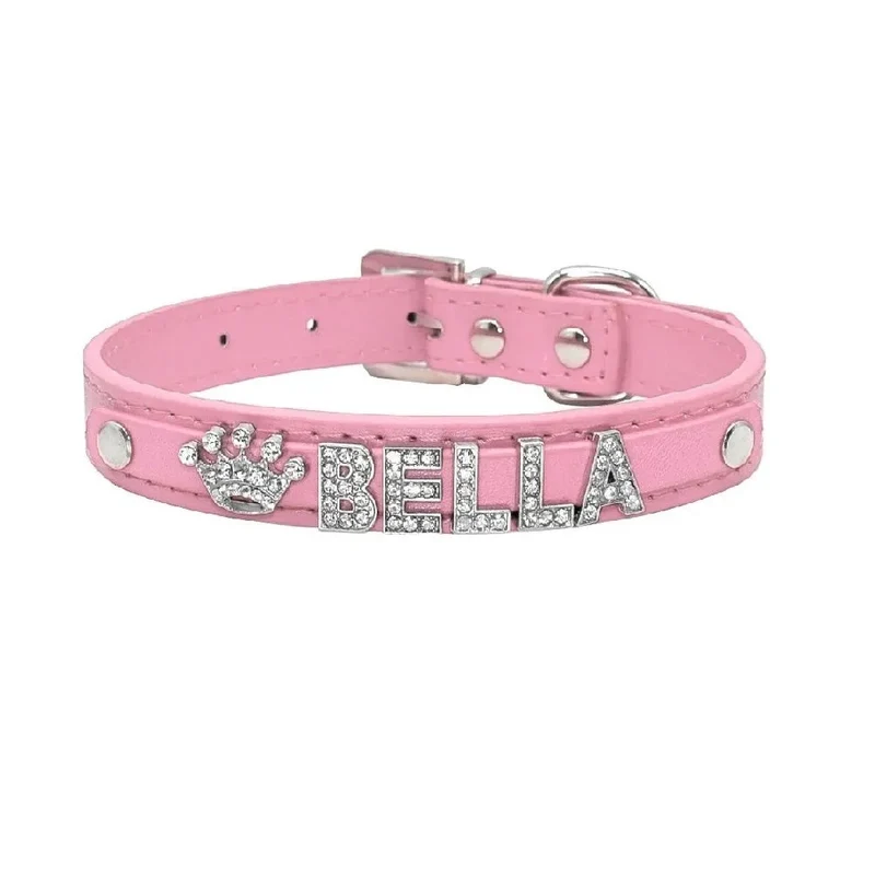 Collier personnalisé strass et bling bling
