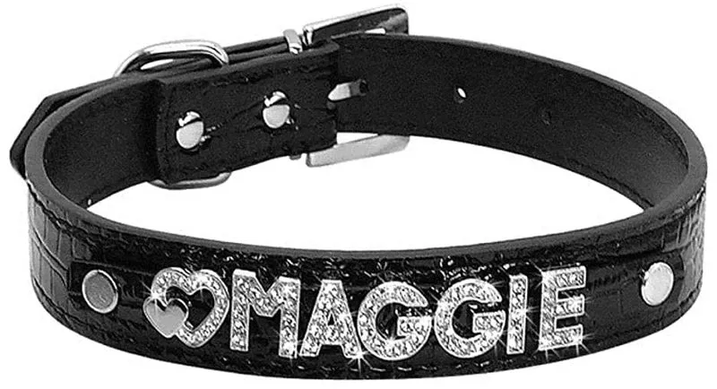 Collier personnalisé strass et bling bling