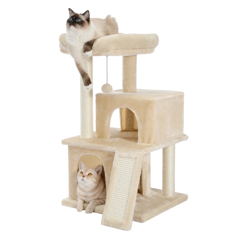 Petit arbre a chat avec griffoir poteau chat