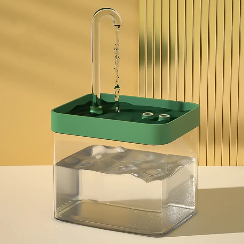 Fontaine a eau chat - Transparente avec filtre - Hydrokat