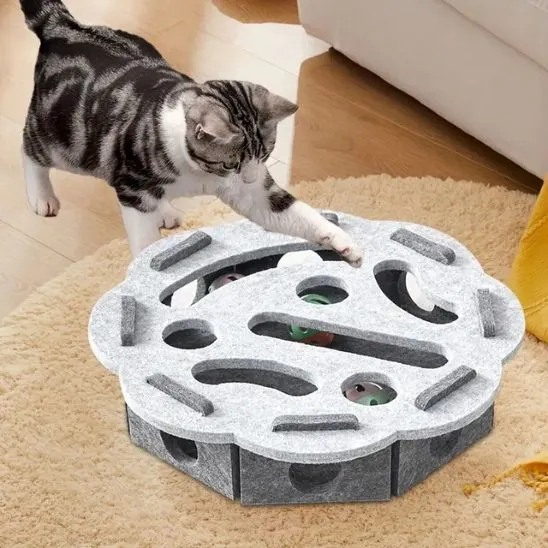 Jouet chat interactif | Cache-Cache Furtif