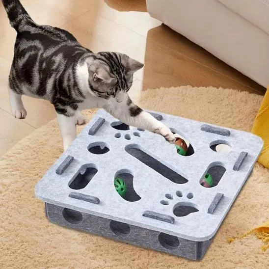 Jouet chat interactif | Cache-Cache Furtif