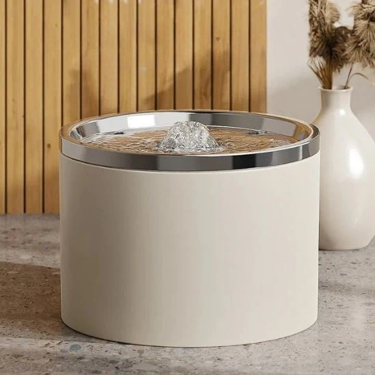 FONTAINE A EAU CHAT CERAMIQUE | Rosée de Porcelaine