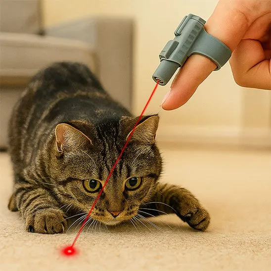 Jouet chat interactif | Lumière de Chasse