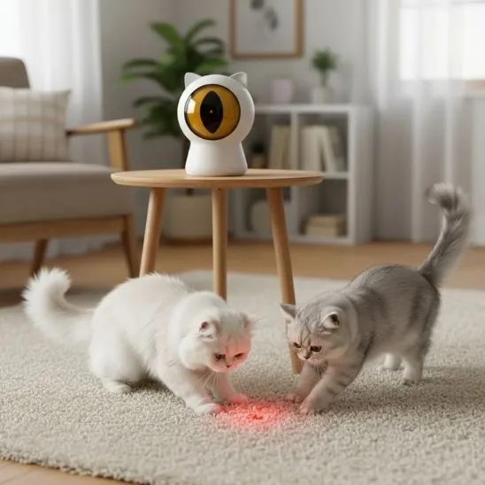 LASER A CHAT CONNECTE | Opti'Chat