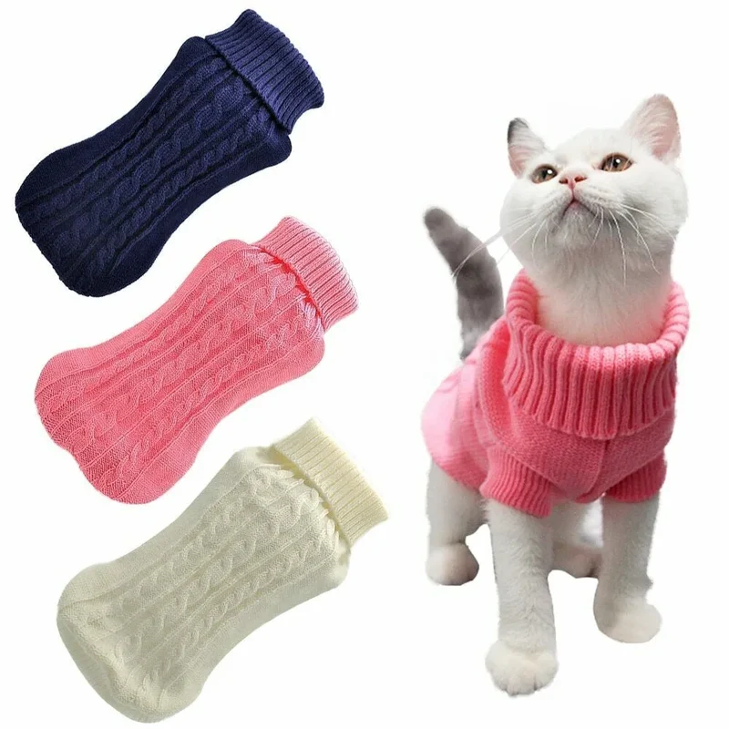 Pull pour chat en coton