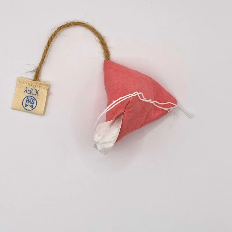 Jouet pour chat à la cataire - rechargeable - sachet de thé - Jopy