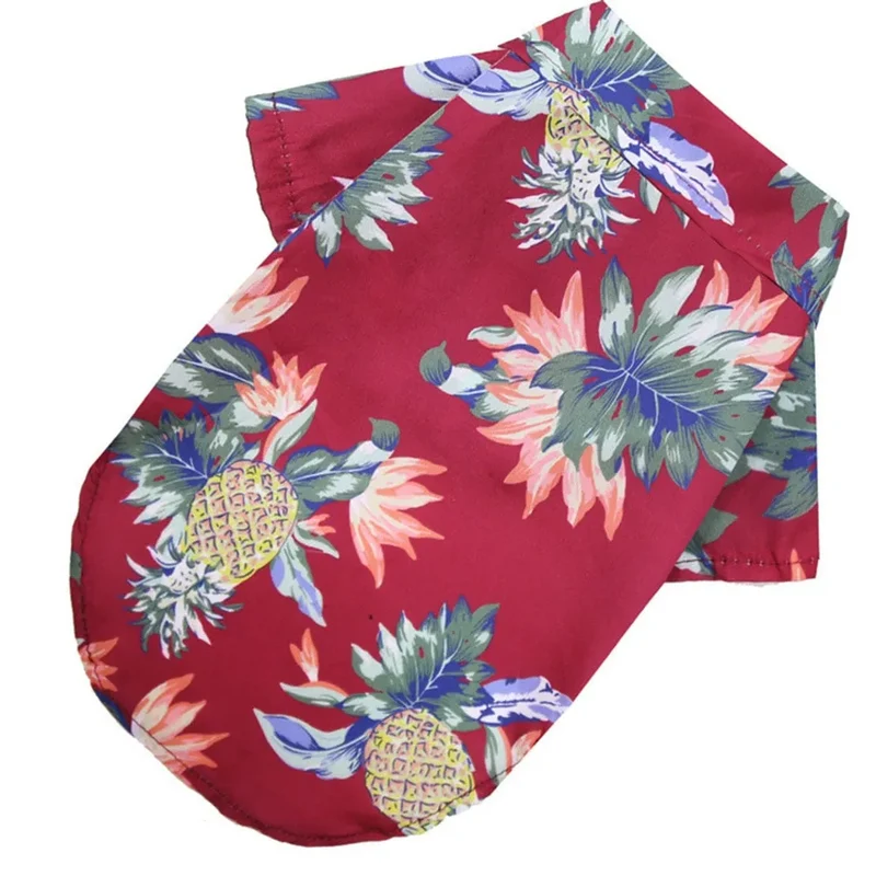 Tee shirt pour chat Hawaï