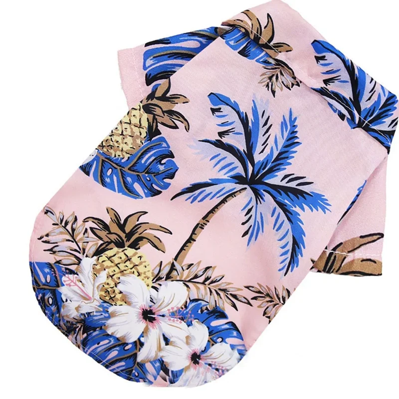 Tee shirt pour chat Hawaï