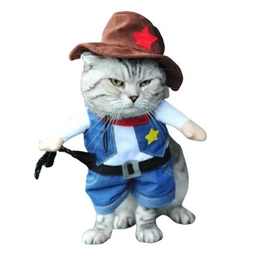 Costume pour chat Shérif