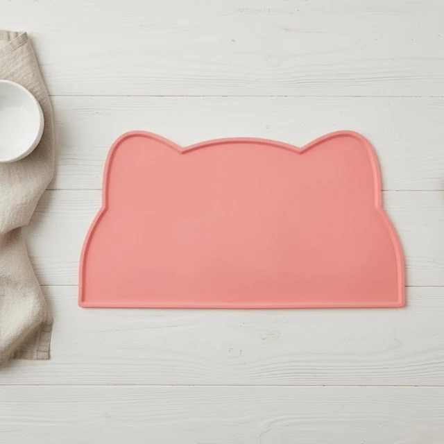 Tapis pour gamelle chat antidérapant imperméable - Matou™