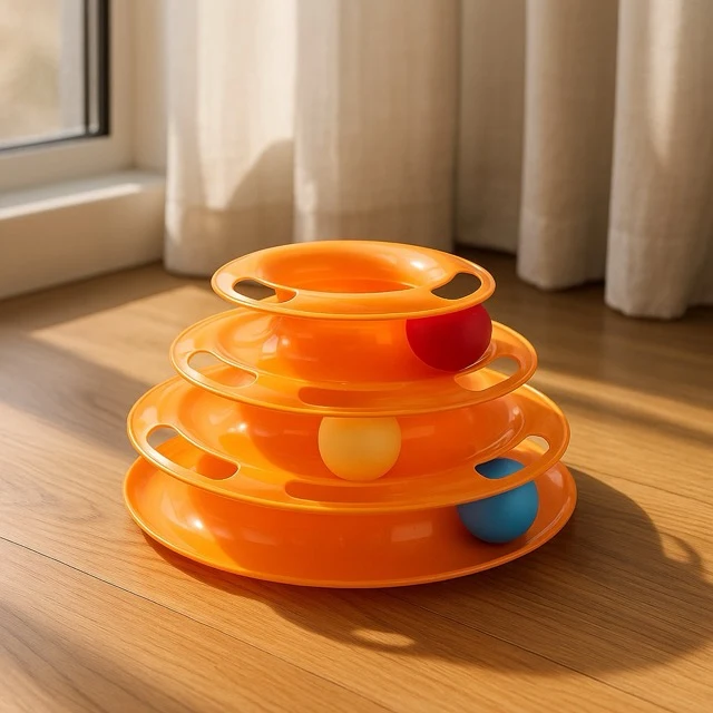 Jouet pour chat tour interactive - KatsFun™