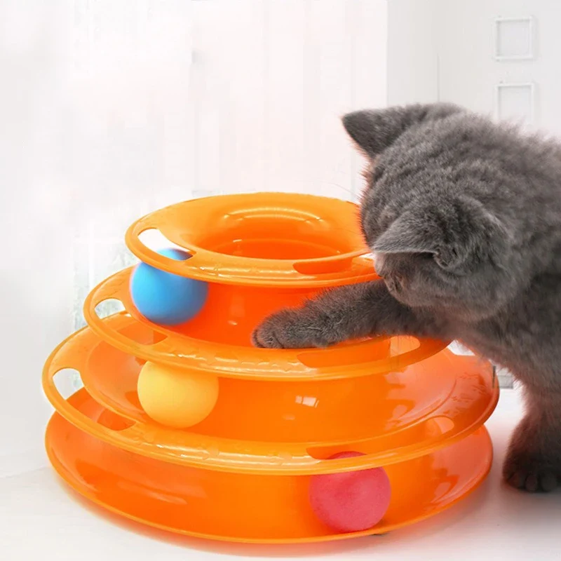 Jouet pour chat tour interactive - KatsFun™