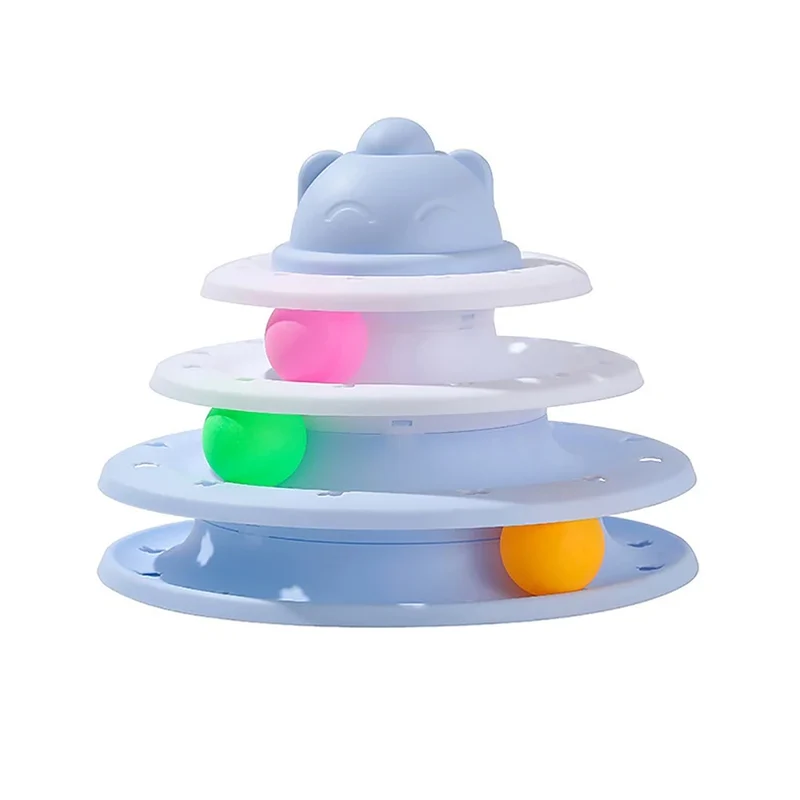 Jouet pour chat tour interactive - KatsFun™