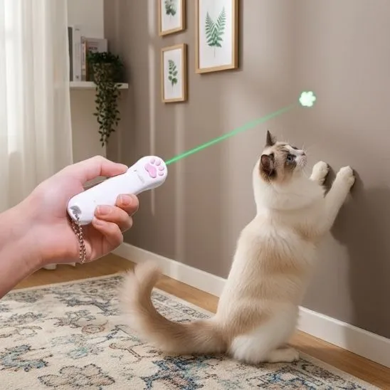 Laser pour chat | Poursuite Lumineuse