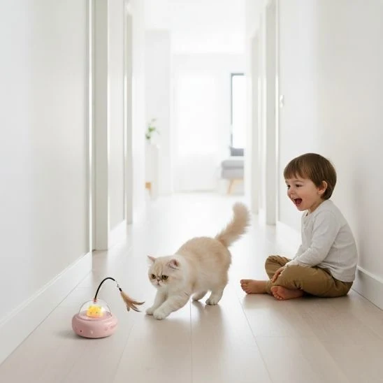 LASER A CHAT | Soucoupe Lumineuse