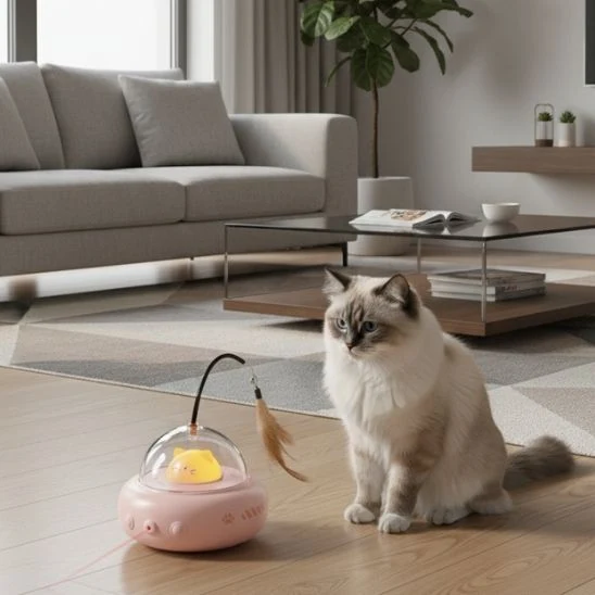 LASER A CHAT | Soucoupe Lumineuse