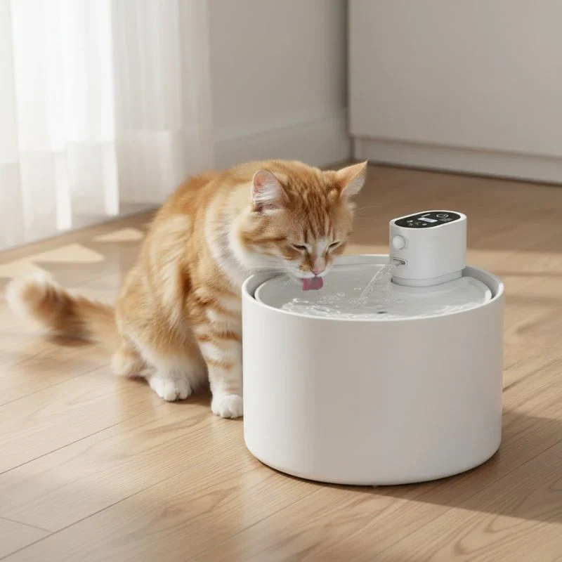 FONTAINE A EAU POUR CHAT CERAMIQUE SANS FIL – H2OFelis