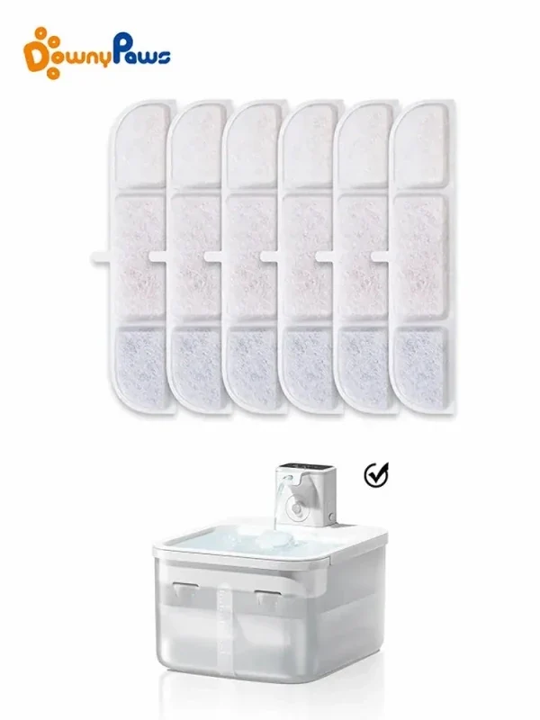 Filtre fontaine à eau chat - Eau pure & fraîche 24/7