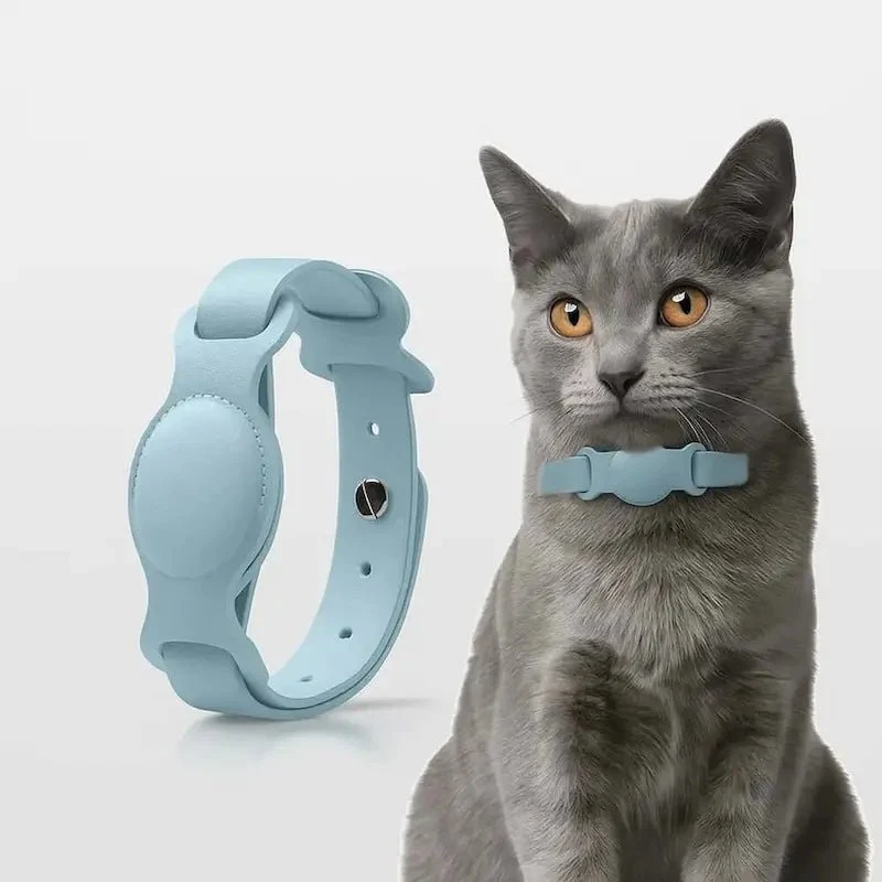 Collier GPS AirTag chien chat - Zéro fugue | TrackiPet
