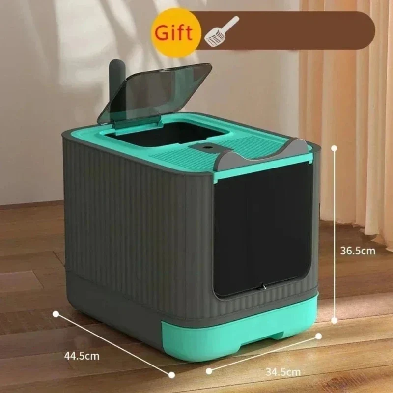 Maison de toilette pliable pour chat - Gain de place et hygiène | FoldCat