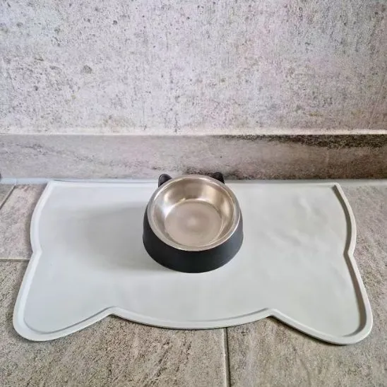 Tapis Gamelle Chat | Repas Zéro Tracas