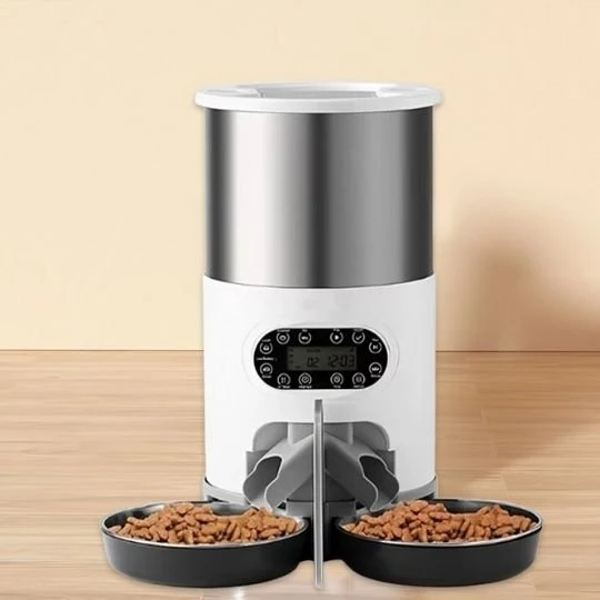 Distributeur croquettes chat automatique | Ration Idéale