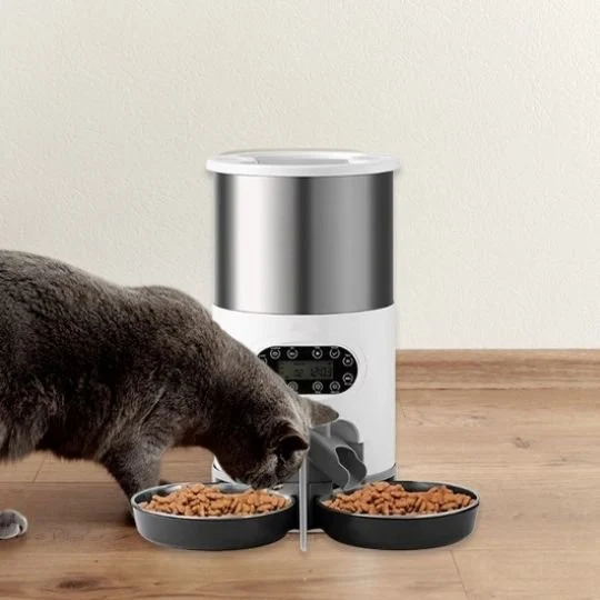 Distributeur croquettes chat automatique | Ration Idéale
