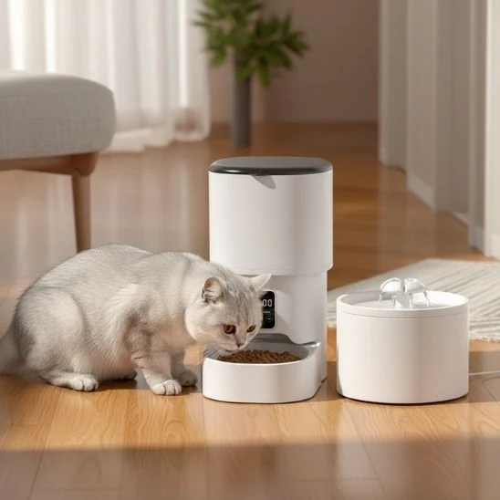 Distributeur de croquettes automatique chat | Croq’Automate