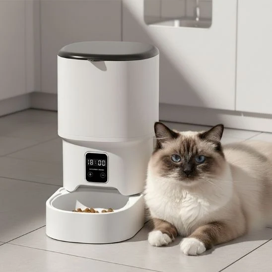Distributeur de croquettes automatique chat | Croq’Automate