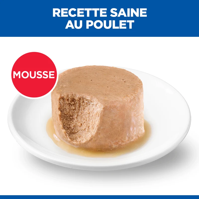 Hill's Science Plan chat Mature Adult 7+ Mousse Poulet